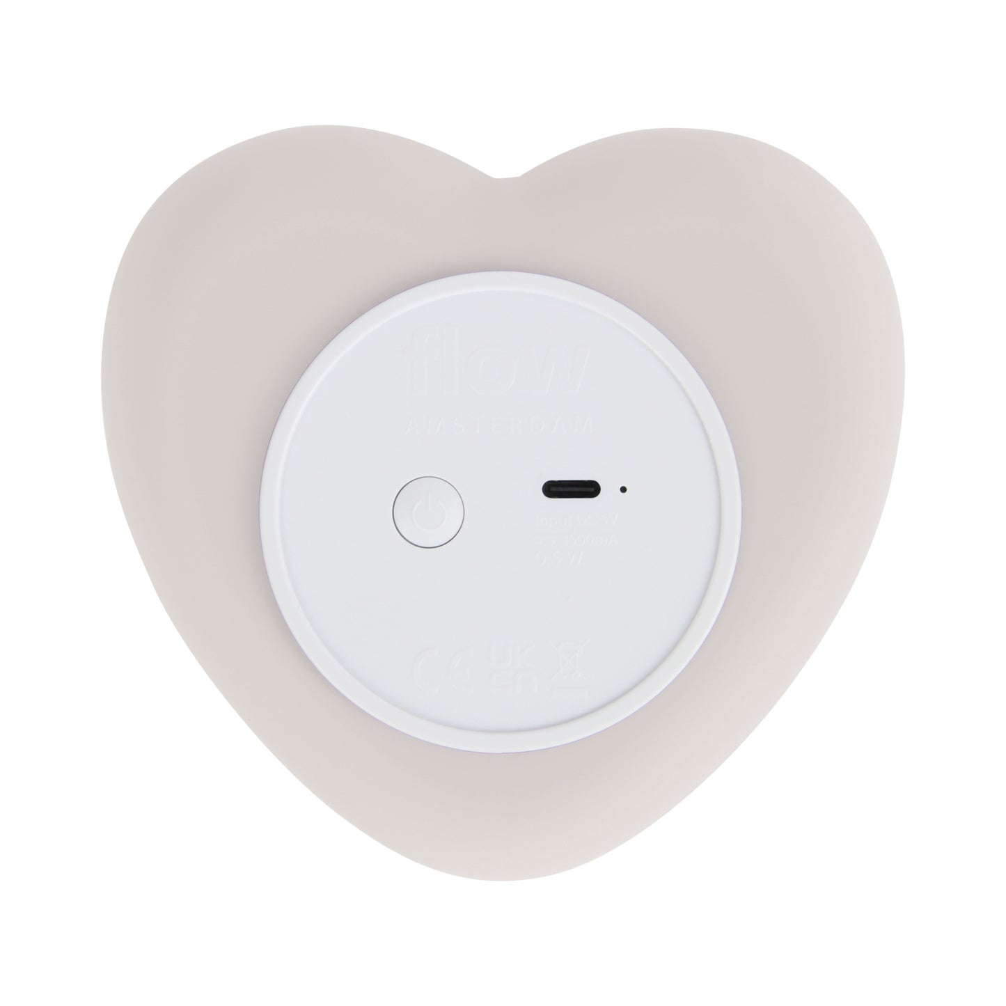 Ruby voedingslampje - Warm grey