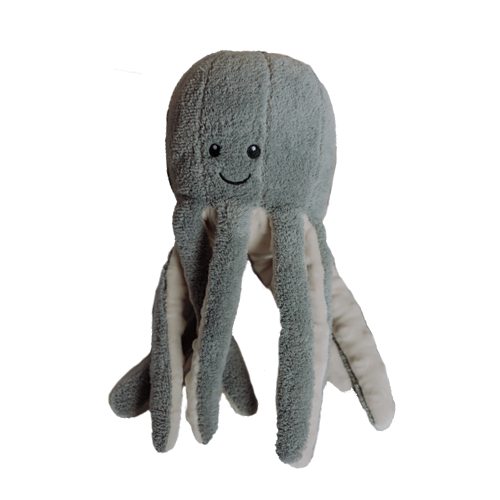 Olly (Sea grey) - Rechargeable Heartbeat Comforter