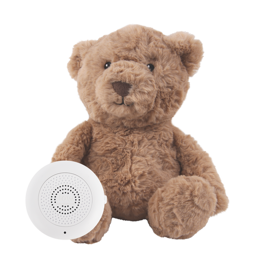 Lou (brown) - Rechargeable heartbeat comforter