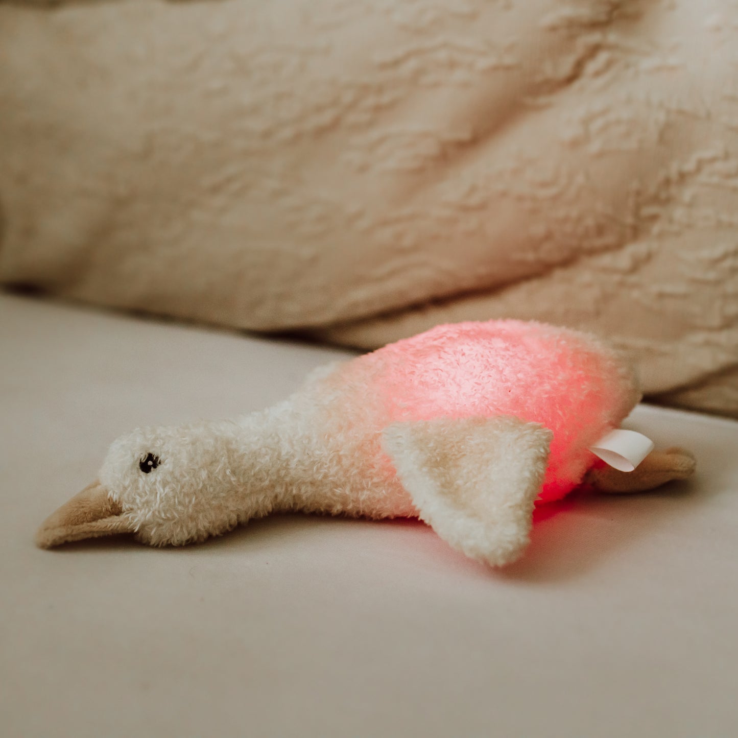 Liva (beige) - Plush night light